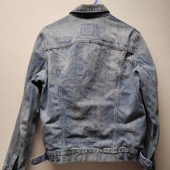 Classic Levi's Blue Denim Jacket Size M - Picture 4 of 4